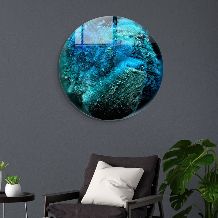 Wallity Cuadro Decorativo de Vidrio Templado Multicolor 60 cm